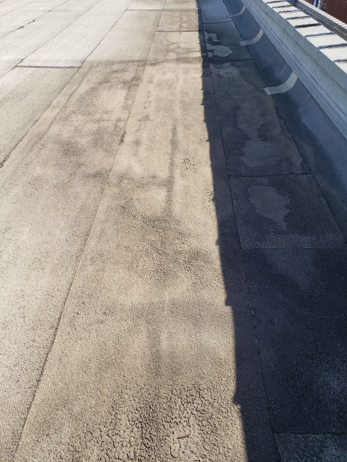 Water Ponding Commercial Roofing Fix